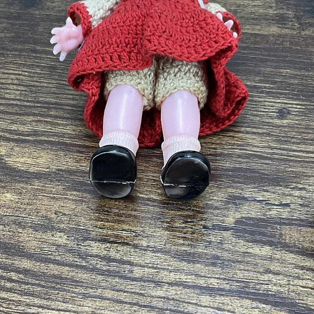 Vintage 1950s Knickerbocker Hard Plastic Baby Doll 6